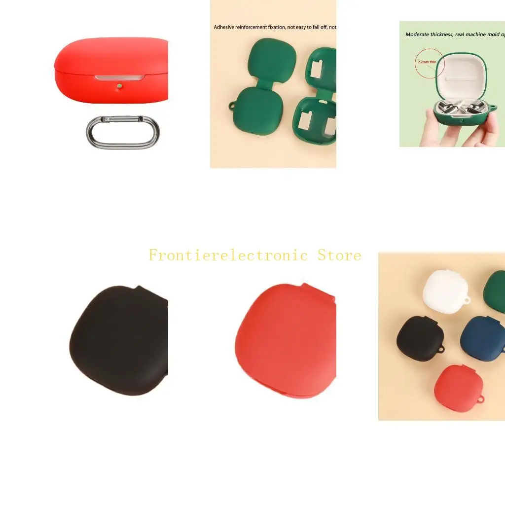 G8DB Flexible Guard Shockproof Shell Sleeve Sweatproof Housing Antidust Washable Silicone Case Suitable For OpenWear Stereo