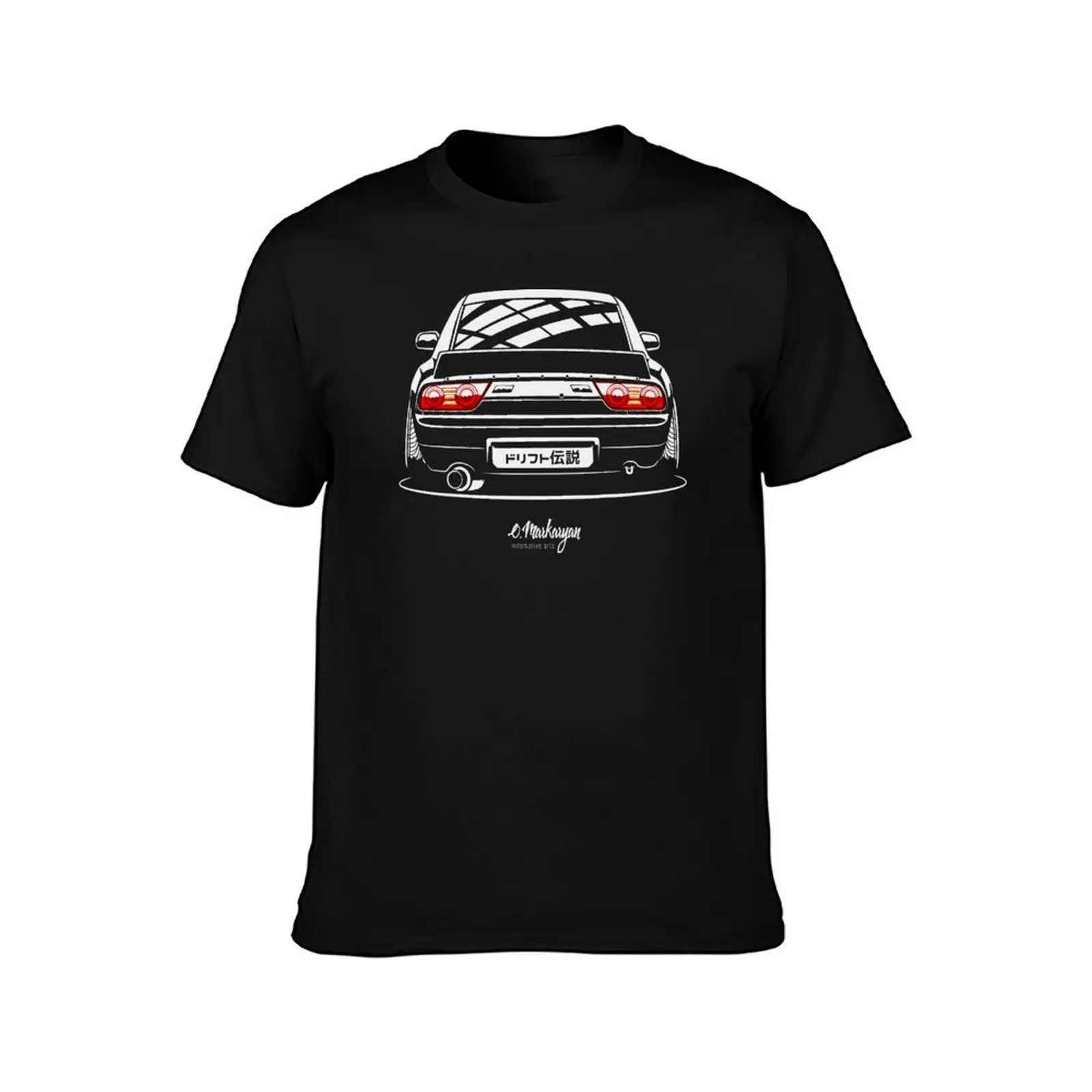 200SX / 240SX T-Shirt, Summer Casual Cotton Tee, Oversized Streetwear Tops, Vintage Graphic Print, Loose Fit Short Sleeve