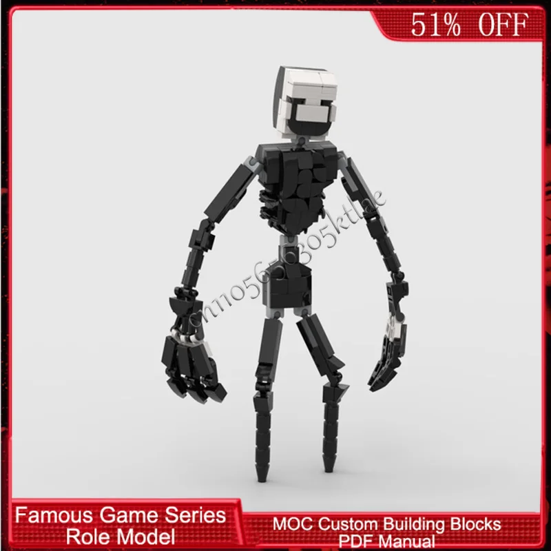 

210 PCS Popular Game Character Series DarkStringPuppet MOC Customize Modular Building Block Brick Simple DIY Holiday Toy Gifts