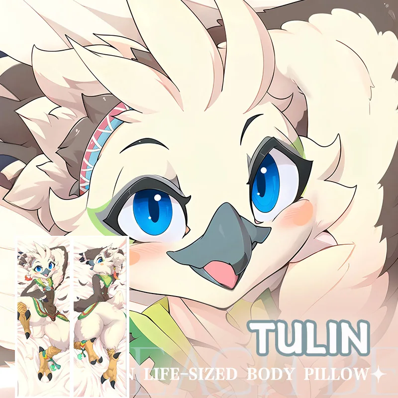 أنيمي Dakimakura اليابانية أوتاكو Waifu الحياة حجم مزدوج الوجهين وسادة حالة العناق.. غطاء تولين