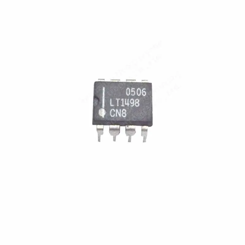 5PCS  LT1498CN8 Operational amplifier package DIP8 straight plug-in silk screen LT1498