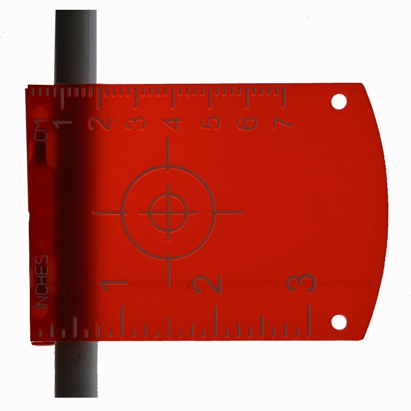 High-Quality Magnetic Laser Target Board Or Plate No Burr for Red Green Laser Lines - Precision Marking Tool