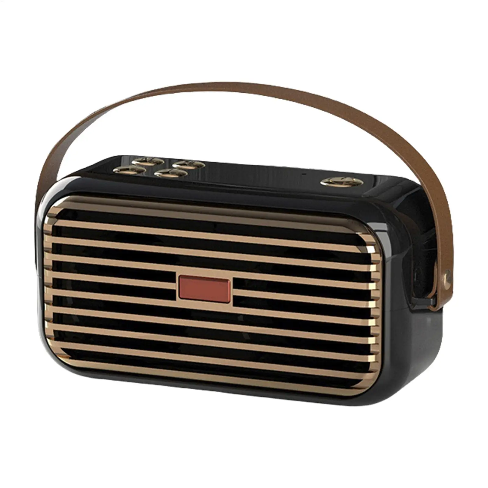 

Retro Wireless Speaker Portable Camping Speaker Outdoor Camping Music Playing Device For Home Handheld Bass Audio Player