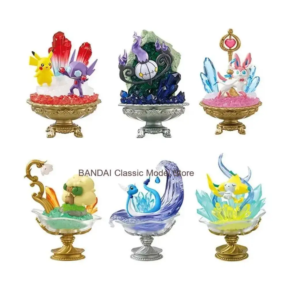 Figuras de Anime Pokemon, Brinquedos de Cartoon Pikachu, Sableye, Sylveon, Dragonair, Jirachi, Whimsicott, Modelo em PVC para Decoração, Presentes para Crianças