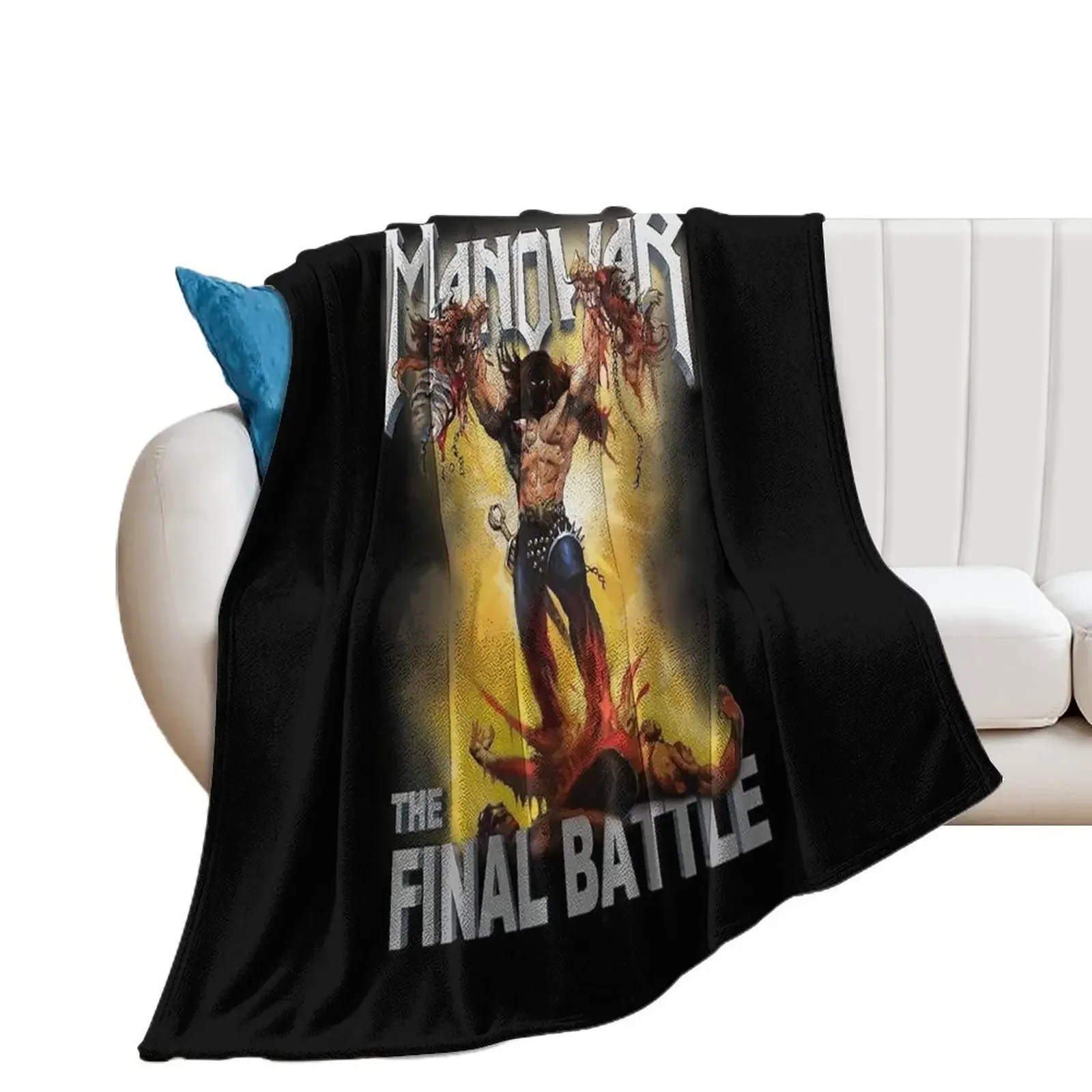 

Manowar Throw Blanket Hairys Tourist Fashion Sofas Blankets