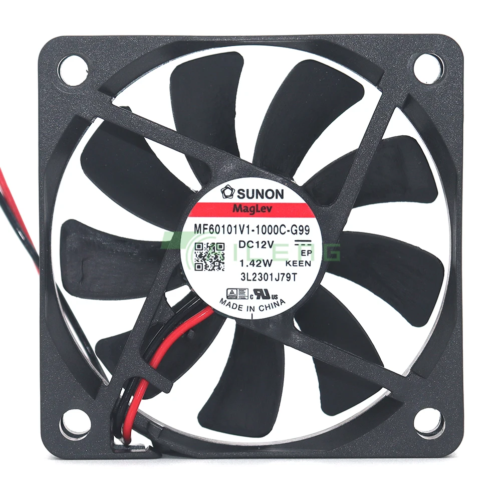 new sunon MF60101V1-1000C-G99 6010 6CM cooler 60mm 60*60*10mm DC12V 1.42w COOLING FAN