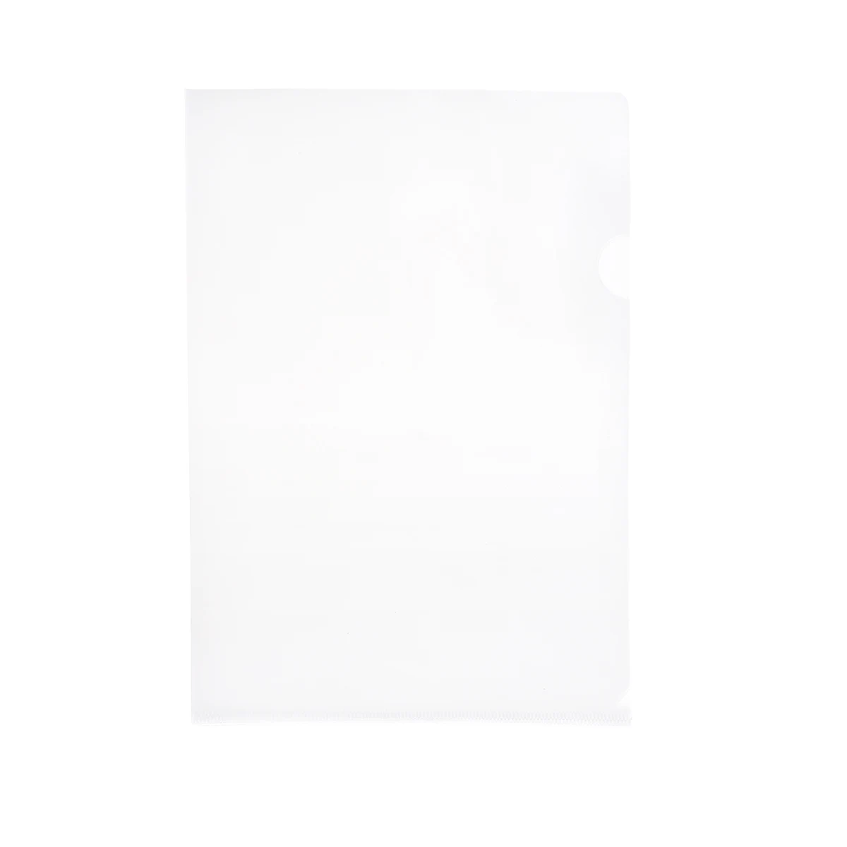 

12pcs Clear Document Folder Thick A4 Paper Sleeves Transparent File Folders PP Moisture Resistant School Office