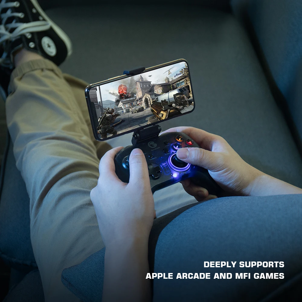 GameSir-mando inalámbrico T4 Pro Switch para Nintendo Switch, teléfono móvil Android, iPhone, PC, Joysitck con giroscopio de 6 ejes