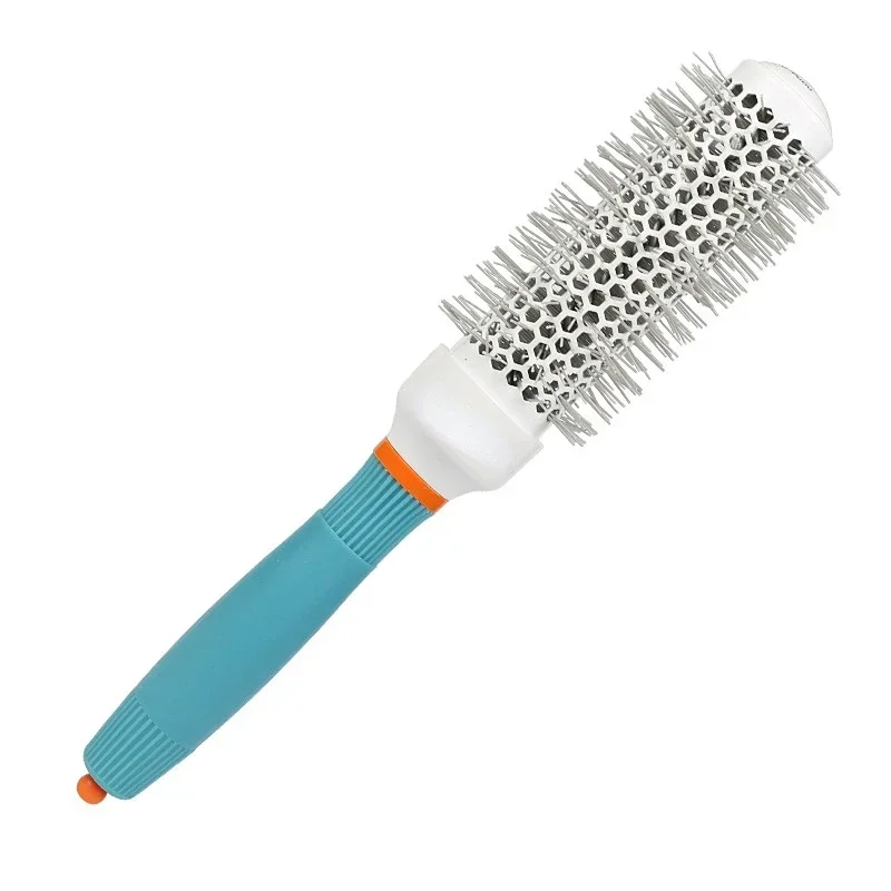 Hair Comb Professional Salon Hair Brush Hair Styling Hairbrush Hairdressing Comb Round Curly Rollers Tools Blue Wholesale