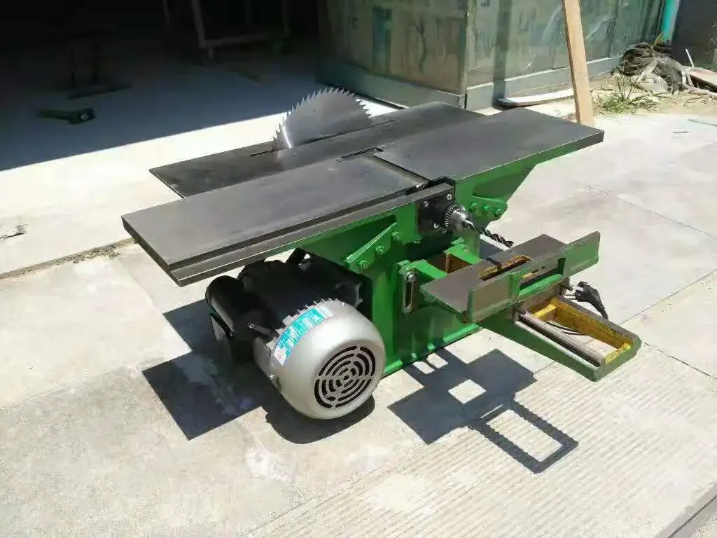 Industrial-Grade Multifunctional Three-in-one Woodworking Bench Planer Double-Sided Wide Hand Planer for Wood Industry