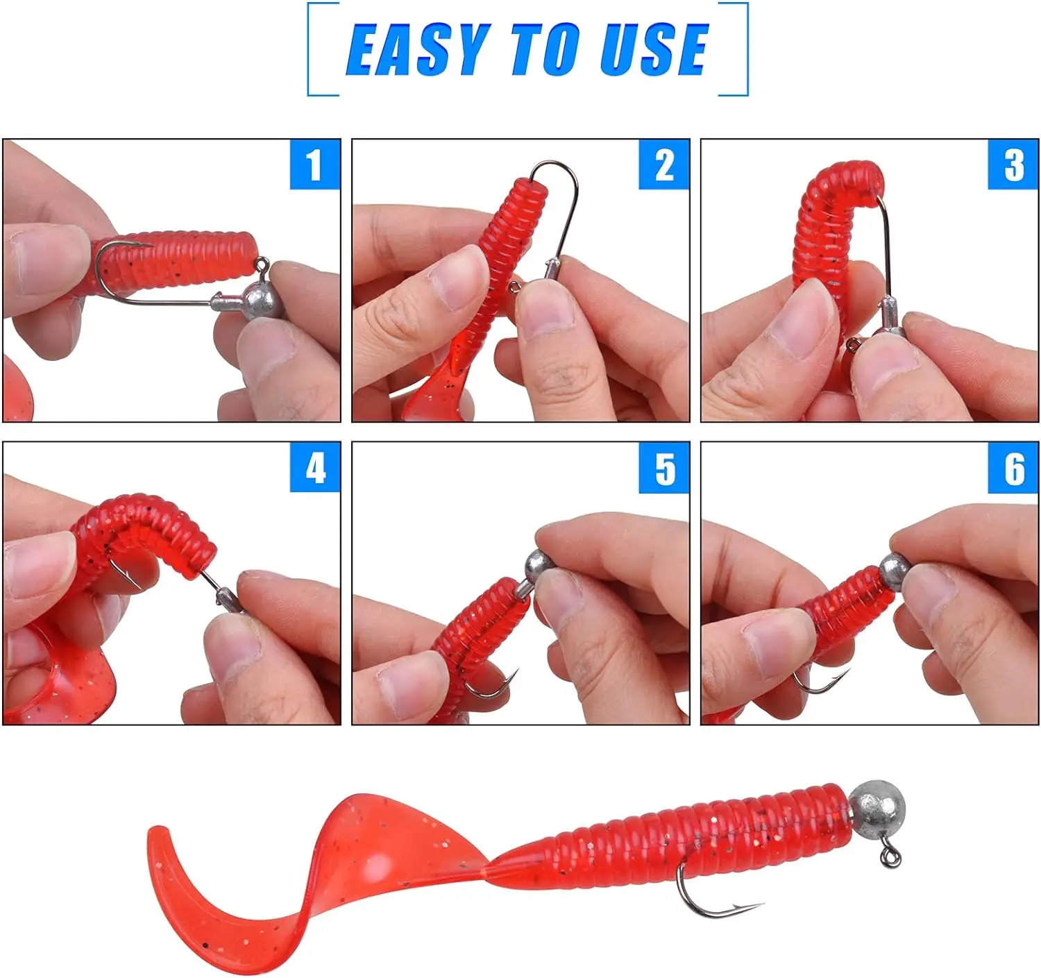 1.8g-28g 95% Solid  crank Jig head hook fishing hook head Jig lure hard bait Solid soft worm jig hook