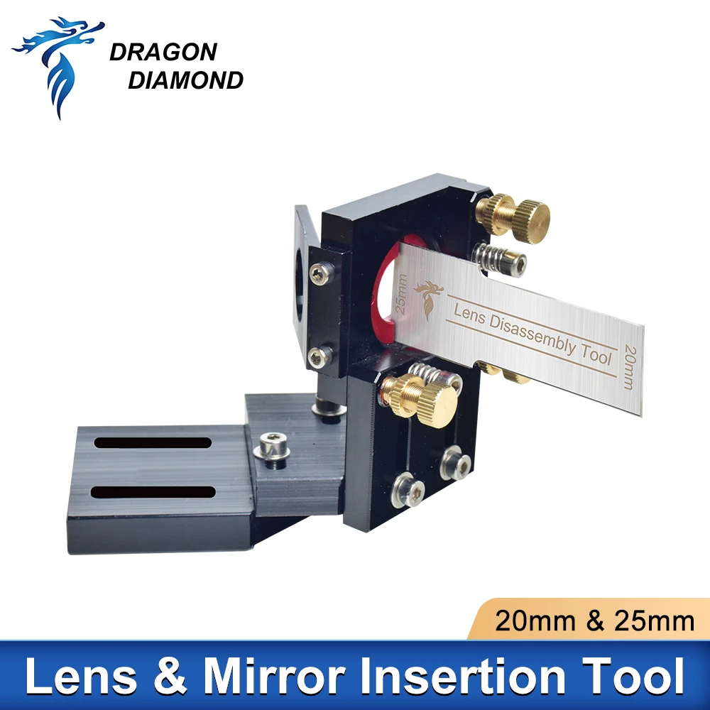 Imagem -02 - Lens Mirror Removal And Insertion Tool Desmontar as Ferramentas de Instalação Co2 Laser Head Lens Tube