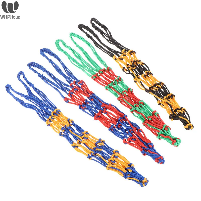 Basketball Net Bag Nylon Weave Storage Bags Single Ball Carry Portable Equipment Outdoor Sports Football Soccer Volleyball Bag