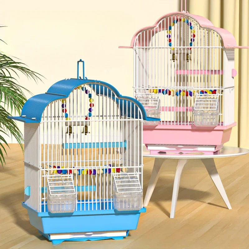 Hut Nest Parrot Bird Cages House Decoration Outdoor Backpack Bird Cages Products Toys Gabbia Pappagallo Bird Supplies