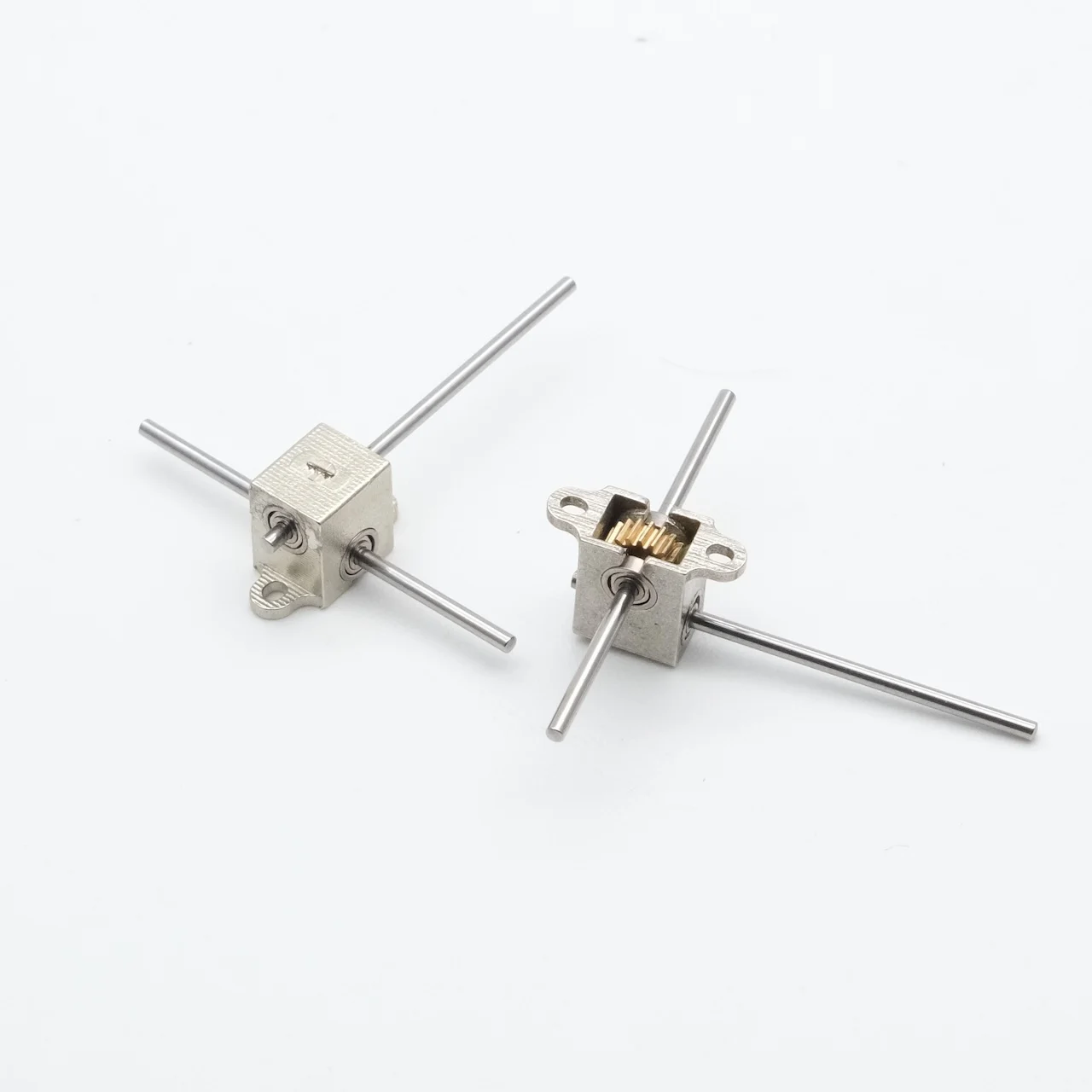 Mini 0.2 Modulus 15/20 Teeth 1mm Worm Gearbox for Static Modification Compatible DIY Micro Robotic Arm