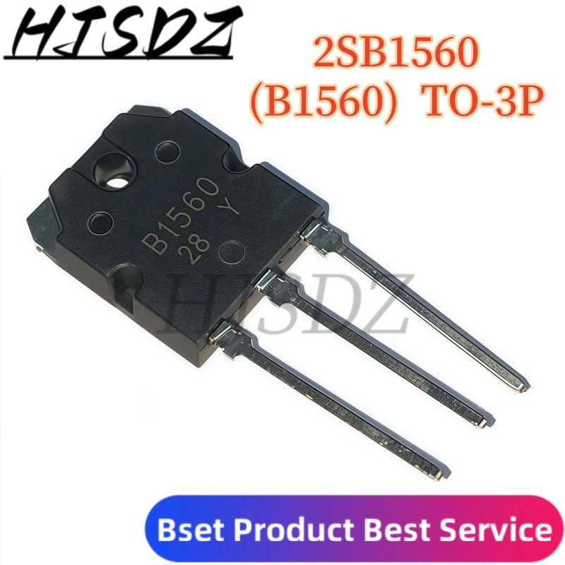 5 pairs (10PCS/LOT) new Original 2SB1560 B1560   2SD2390 D239 TO-3P 10A 160V PNP   NPN Darlington Transistors