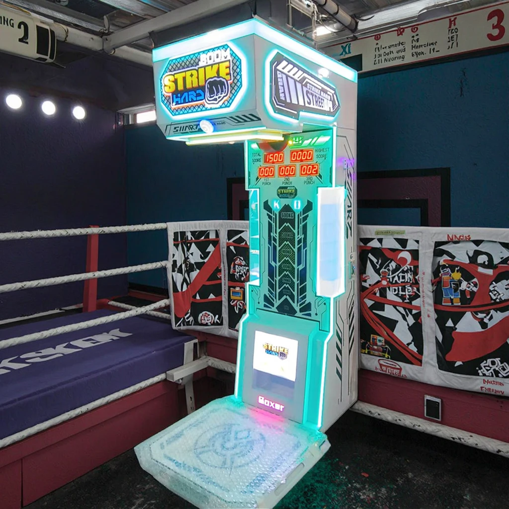 Popular Adult Street Fighting Boxing Arcade Game Available in Coin Operated Halls