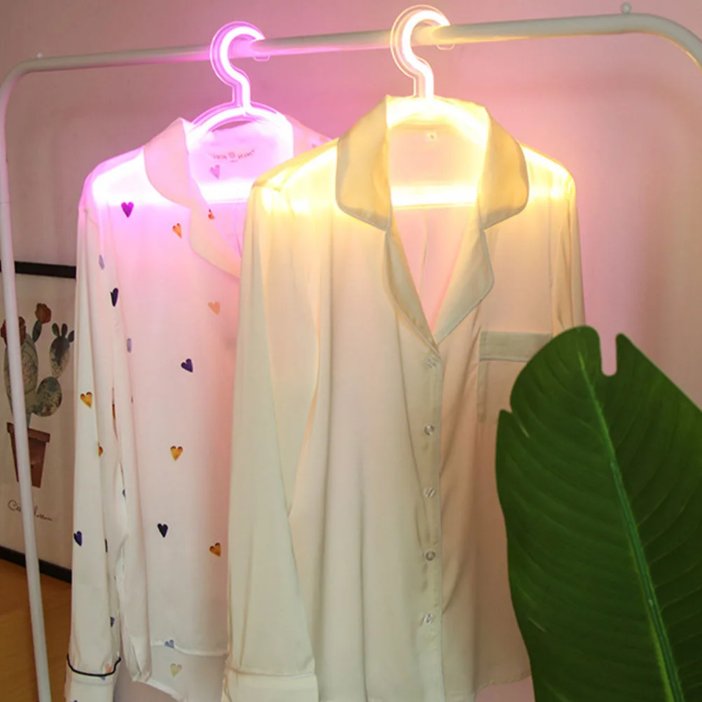 

Neon Lights for Marriage Proposal LED Clothes Stand Lamp Colored Lantern Stylish Gift Wedding Birthday Decor Indoor Romantic