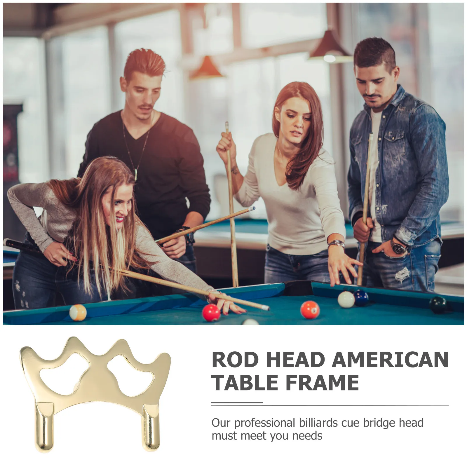 Lightweight Aluminum Alloy Pool Cue Rack Compact Size Snooker Billiards Cue Bridge Rest Holder Snooker Accessories
