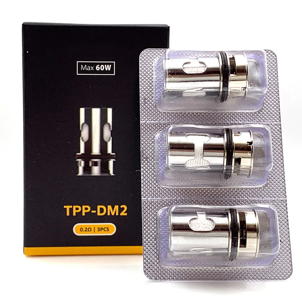 Przeciągnij cewkę 3 TPP DM1 0,15 ohm DM2 0,2 ohm Aply dla DRAG 3 Drag X Plus Drag S X Pro Vape zestaw elektroniczny papieros Smok Atomizer Core