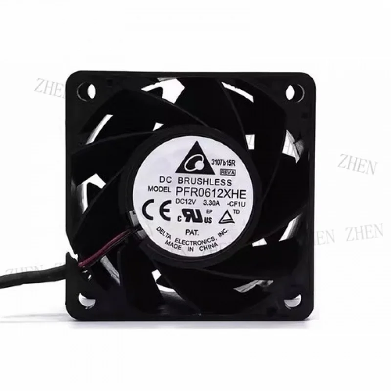 

Y FOR Delta PFR0612XHE DC12V 3.3A 60*60*38MM Cooling Fan