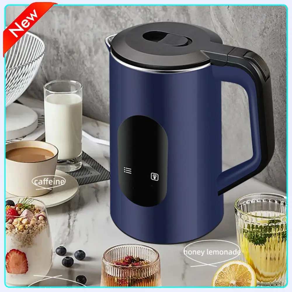 Tetera de té grande con pantalla