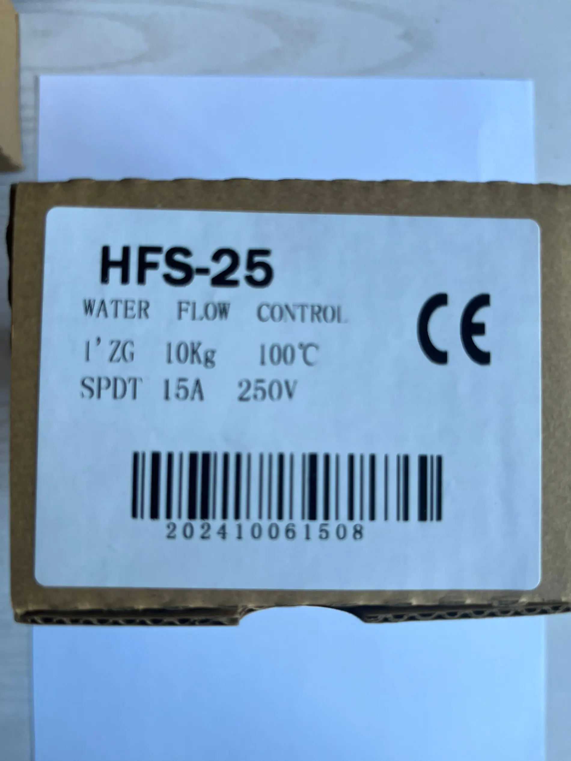 Interruptor de Sensor de flujo de bomba de agua de paleta de HFS-25, HFS-20, NPT, 1 ", 1/2", 1/4 ", controlador de nivel de líquido