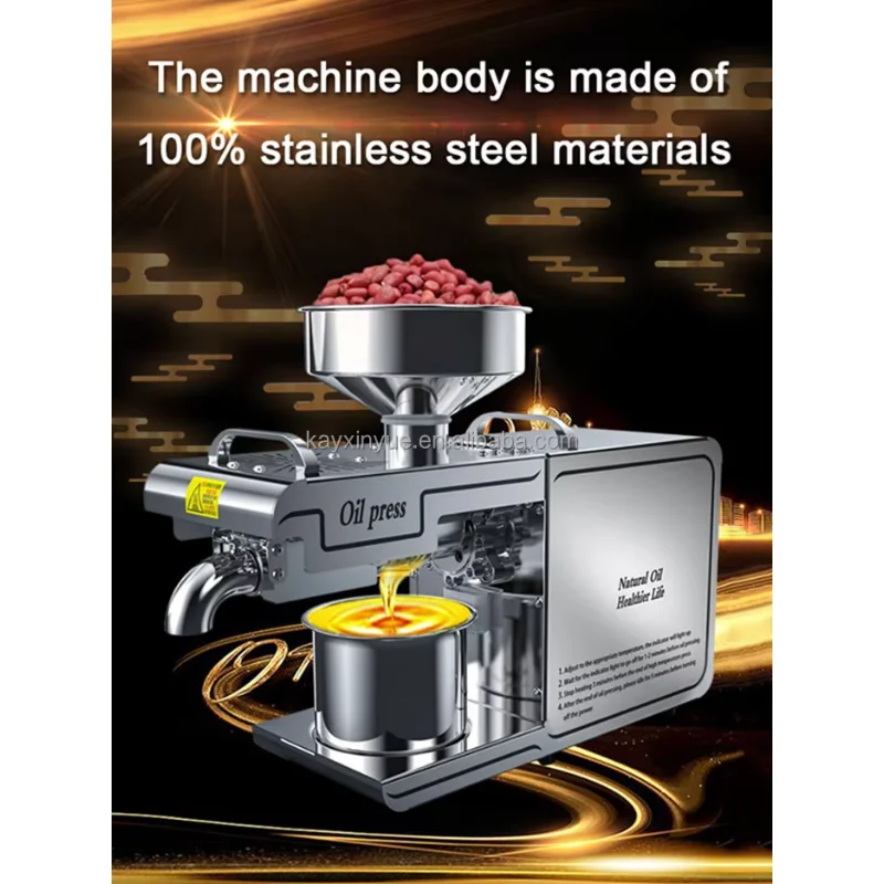 Screw Oil Extraction/Copra Press Machine/Screw Rapeseed Vegetable Press Mustard Oil Making Machine