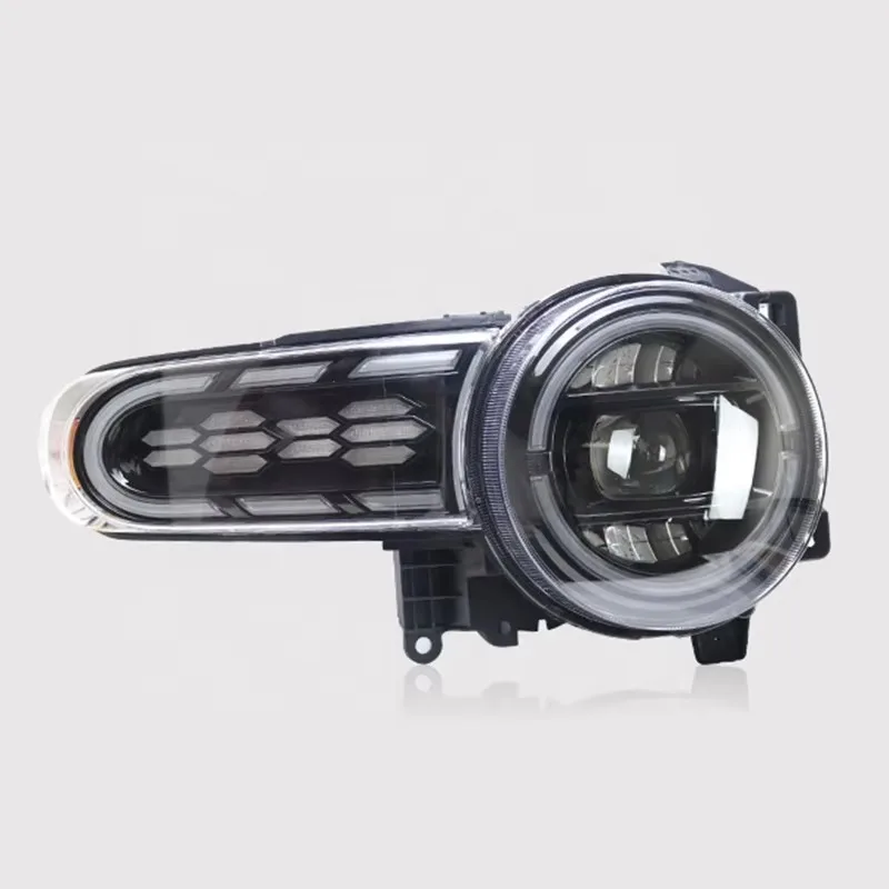 Head Light  for FJ Cruiser Headlights  2007 2008 2009 2010 20112012 2013 2014 2015 ALL Led Front  Lamp DRL Moving Signal