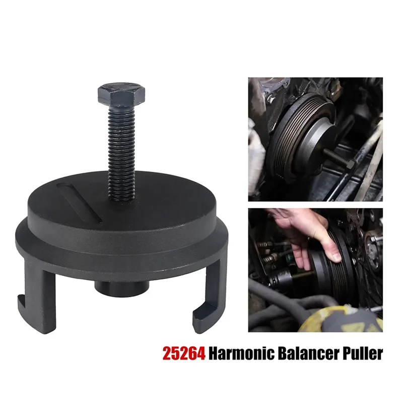 NEW-LS Harmonic Balancer Installation Puller Pulley Tool Kit For SBC BBC GM 5.3 5.7 6.0 6.2L