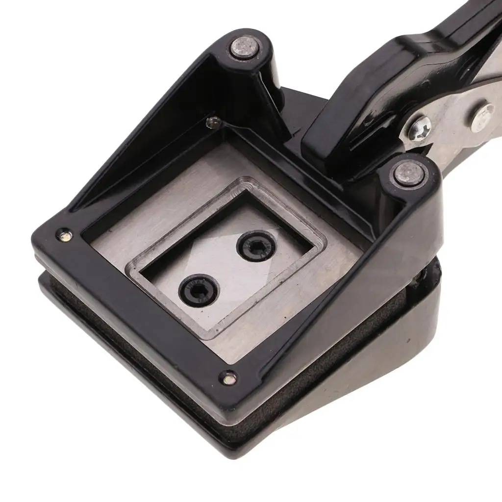 Photo Cutter Photo Punch Picture Trimmer Tool With Steel Construction And Wide Handle for Credit Cards Key Rings