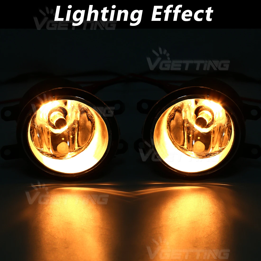 For Toyota Corolla Fielder 2009 2010 2011 Car Fog Lamps Front Bumper Daytime Running Lights Halogen Bulb Driving Daylights 12V