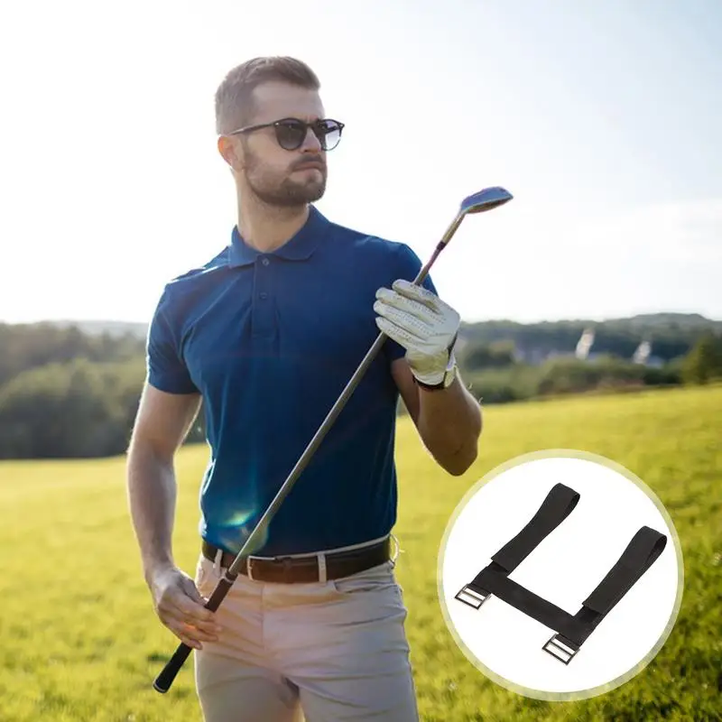 Golf Swing Trainer Assist Posture Swing Band Golf Aid For Swing Training Between Arms Correction Belt Swing Hand For Golfer