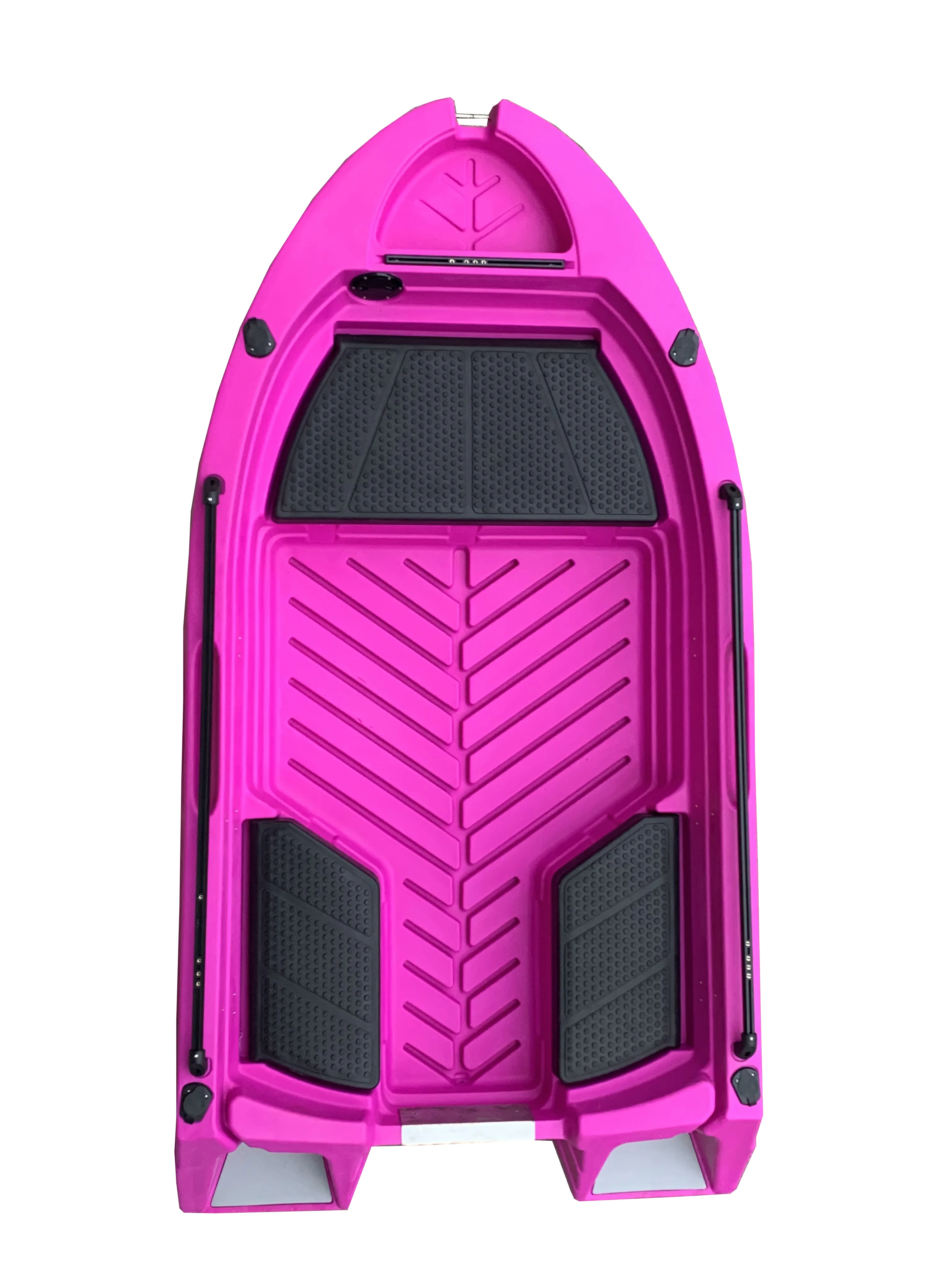 zero Kayaks Rotomolded Polyethylene Plastic Fishing Boats Lure Solo Skiff Fishing Canoe/kayak with Motor Jet Boats
