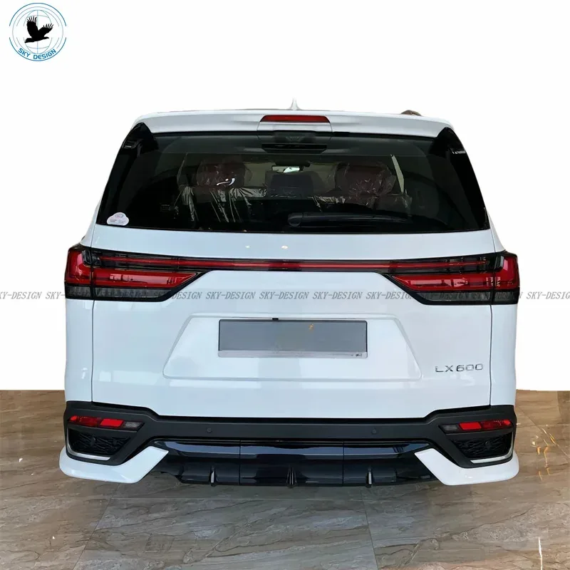 High quality2024 2025 LX Bodykit for  LX600 Upgrade Front Lip Rear Diffuser Side Mirror F Sport Bodykit