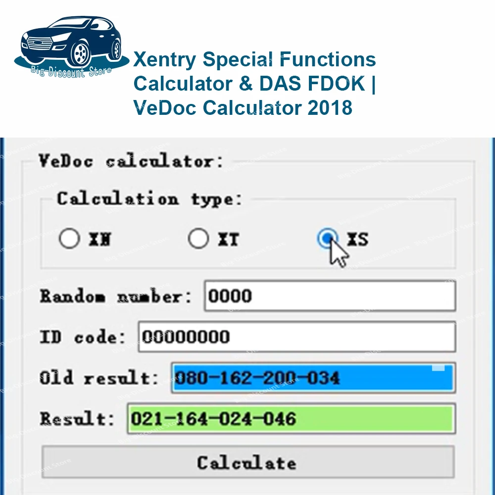 For M-B Star For B-enz Hot Keygen Xentry Special Functions Calculator & FDOK VeDoc Calculator 2018 English version Car software