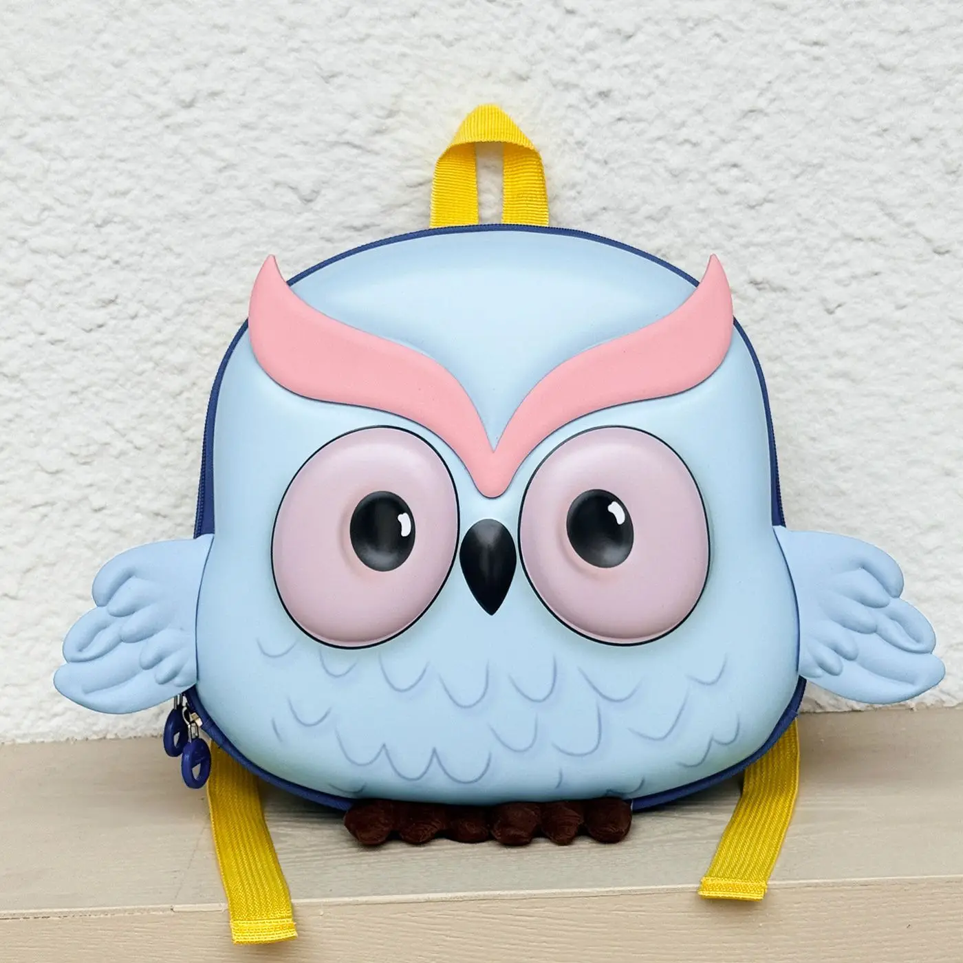 New EVA 3D Owl Pattern Backpack for Girls Boys Kids Children SchoolBag Cute Cartoon School Bag Kindergarten Preschool Baby Bags