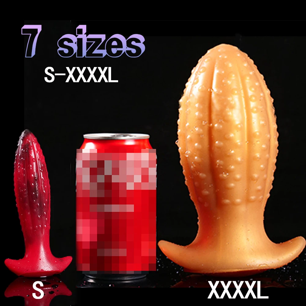 7 Sizes Silicone Wear Anal Plug Large Butt Plug Gode Dildos Anal Dilator Masturbator Adult Toys Erotic Sex Shop Sex Toys For Men