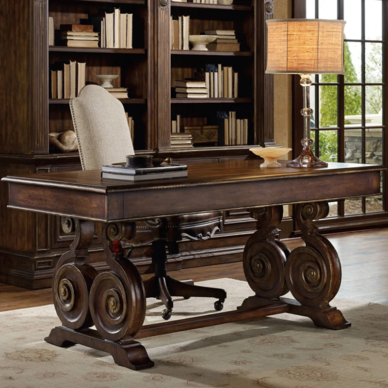 Solid wood living room computer desk desk writing desk study table