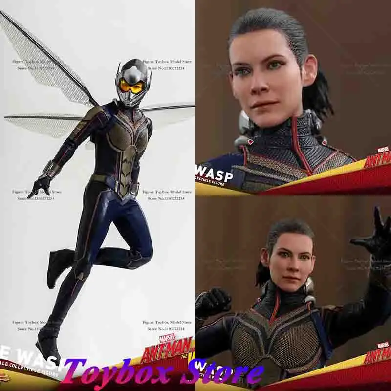 

New In Stock HOTTOYS HT MMS498 1/6 Wasp Movable Female Action Figure Ant-Man and the Wasp Marvel Movie Woman Hero 12" Full Set