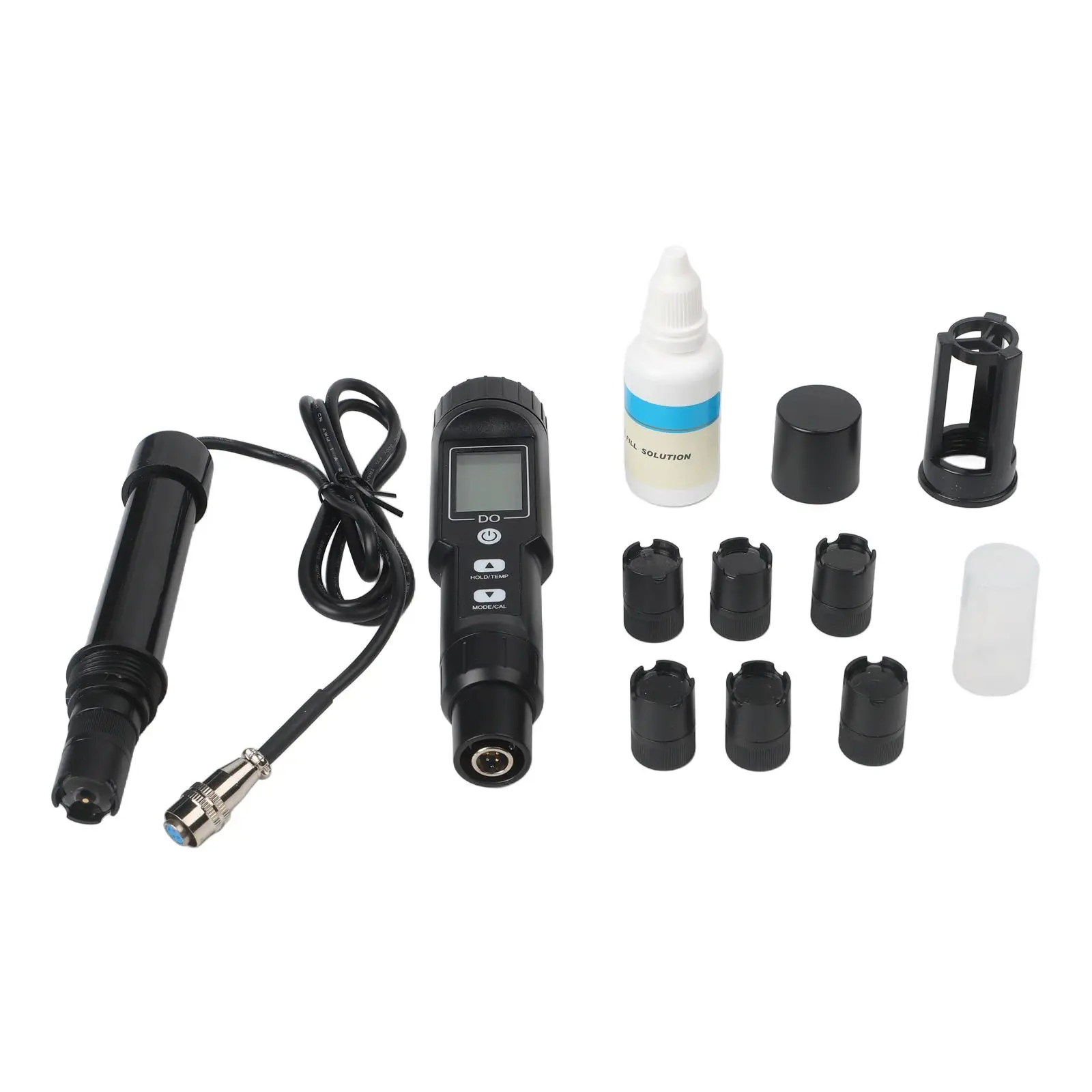 Aquarium Oxygen Meter Water Tester Easy Calibration Dissolved Oxygen Meter Automatic Calibration Compact Design
