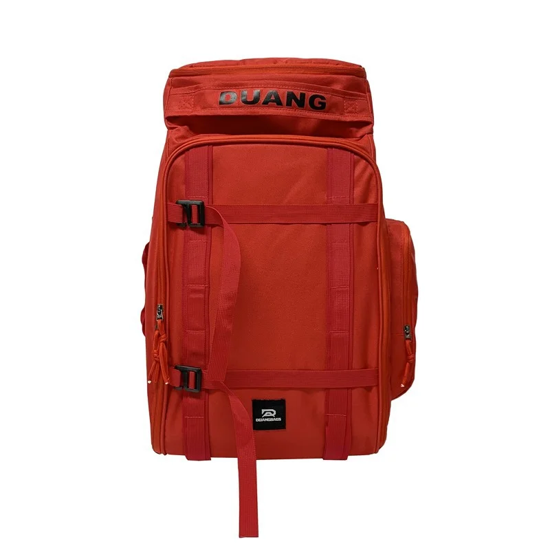 Wholesale Backpack with Printed Logo Dry Wet Separation Snowboard Bag Men's and Women's Large Capacity Backpack with Pattern image 3