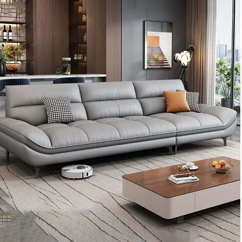 Cloud Leather Living Room Sofas Designer Bedroom Modern Luxury Recliner Outdoor Sofa Armchair Couch Muebles Trendy Furniture