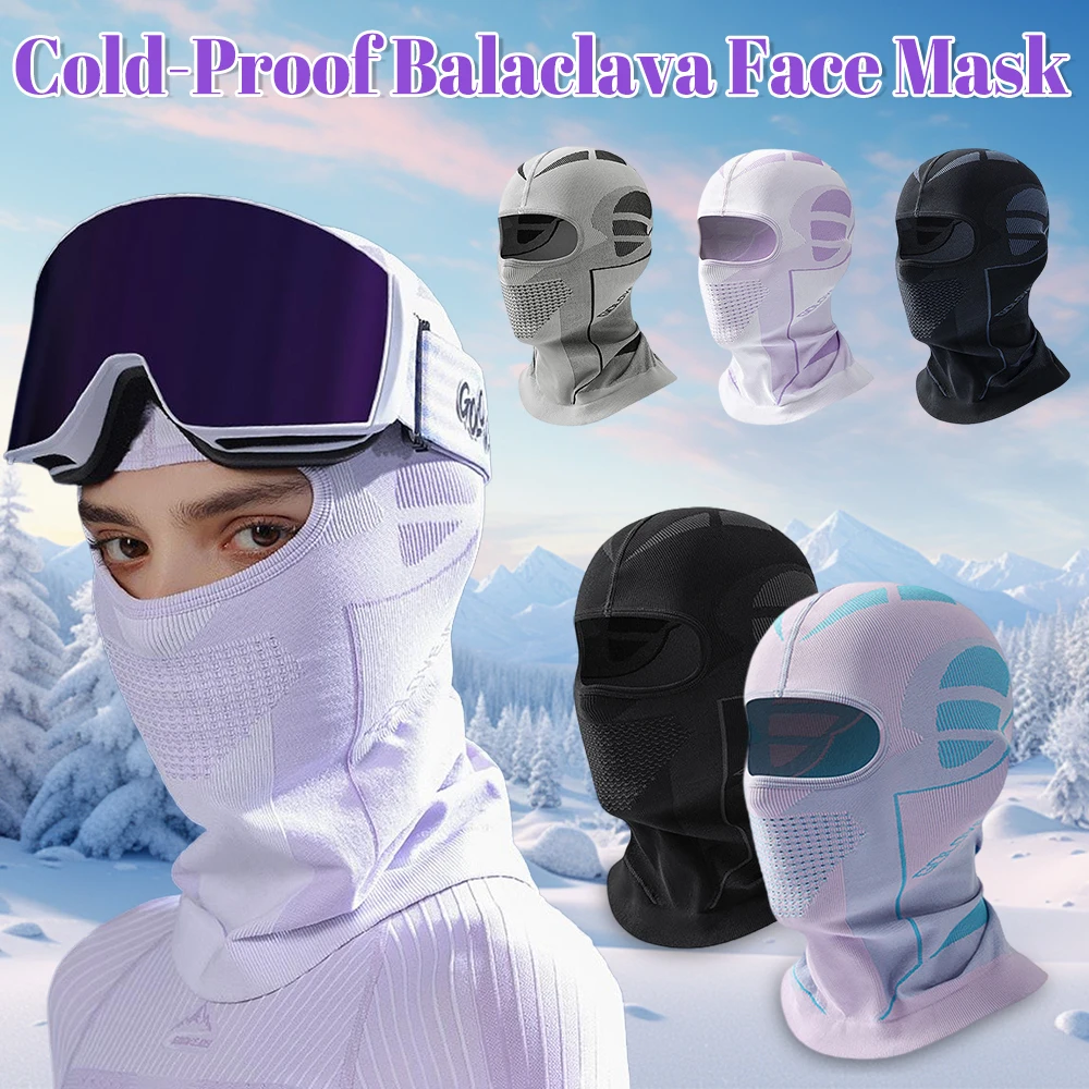 

Winter Warm Balaclava Hat Motorcycle Thermal Face Mask Cover Cold-Proof Breathable Cycling Head Neck Cover For Cold Weather New