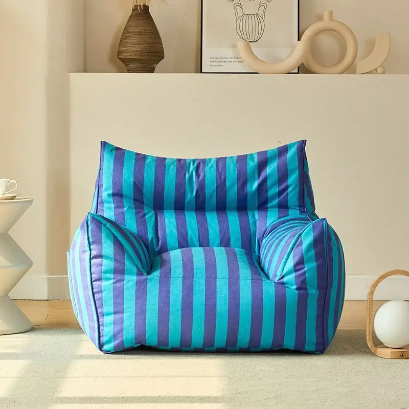 Italian Modern Bean Bag Chair Designer Single Lazy Armchair Bean Bag Chair Sleeper Sectional Divano Letto Furniture Home - view 4