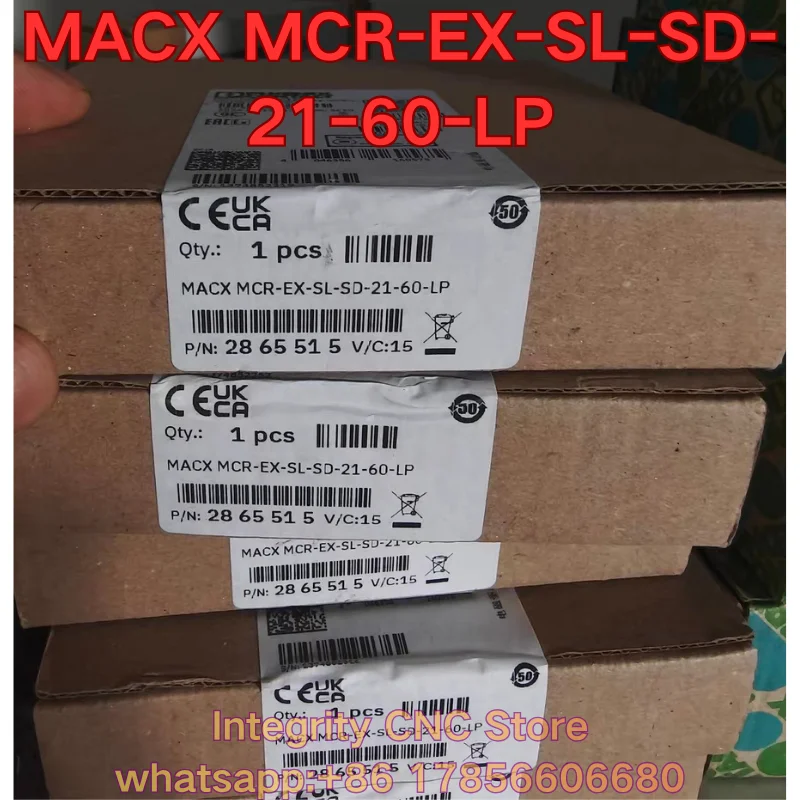 New MACX MCR-EX-SL-SD-21-60-LP PLC module 2865515