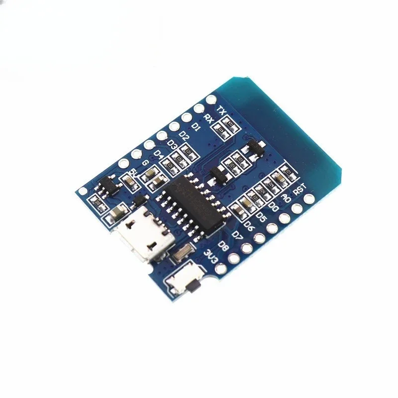 10 Uds D1 Mini-Mini ESP8266 WIFI Placa de desarrollo de Internet de las cosas NodeMcu 4M Bytes Lua basado en WeMos
