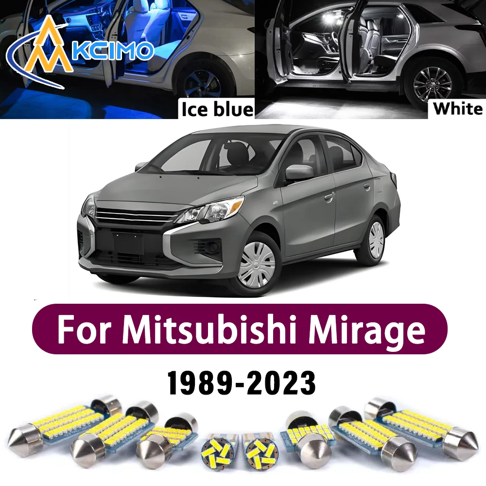 New Canbus Number Plate Bulb For Mitsubishi Mirage 1989-2023 Premium Easy Install Interior Dome Trunk Safer Reading Lights