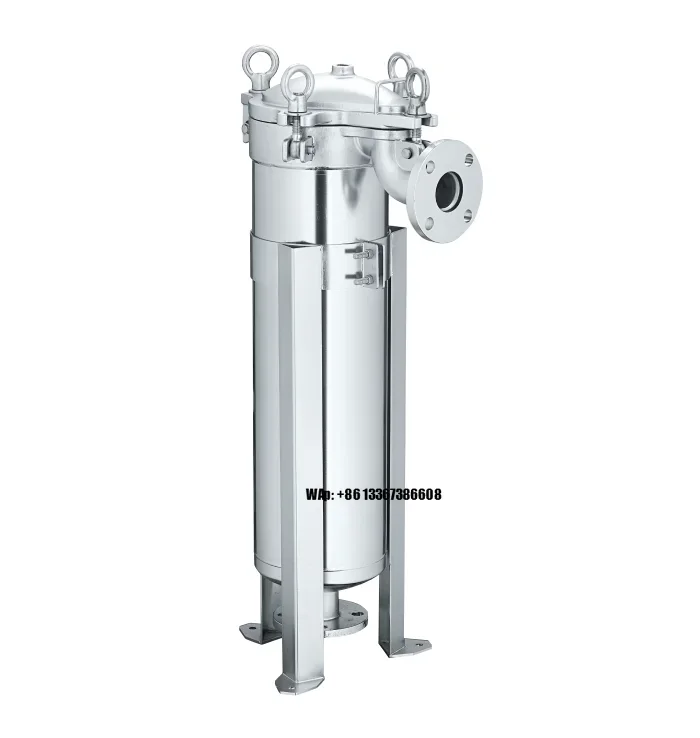 Factory Supply Wine Filter Machine Multi Bag Stainless Steel Filter Housing in Beverage Industry