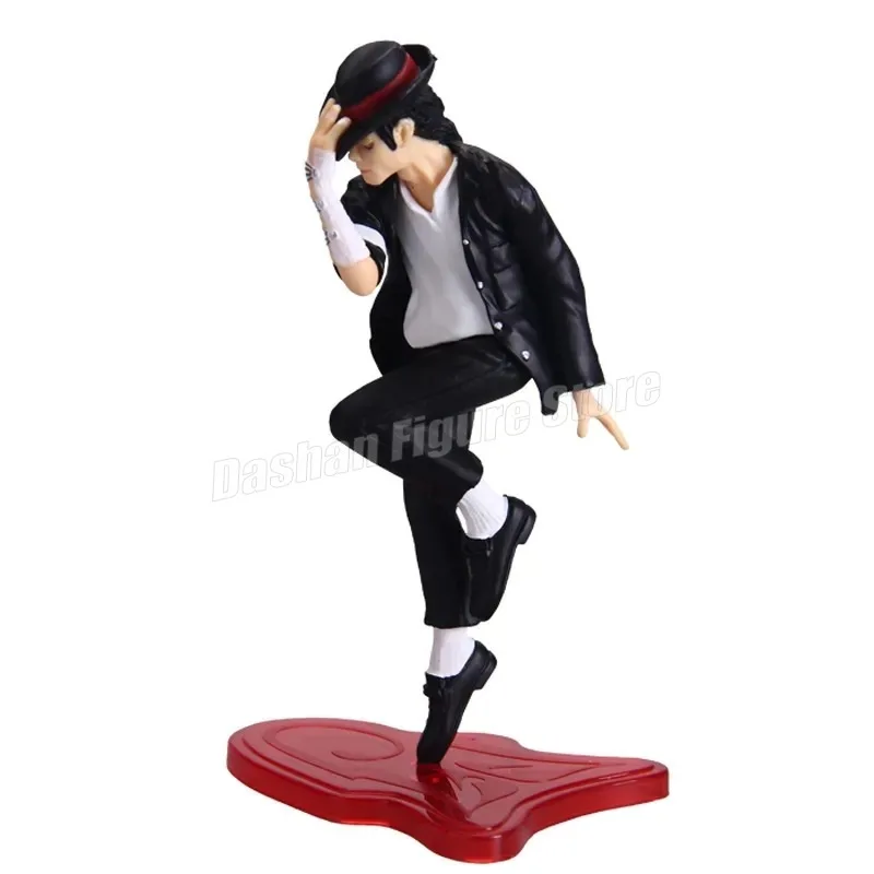 5pcs Michael Jackson Action Figure PVC Anti Gravity Forward Tilt Collection Smooth Criminal Limited Edition Jackson Figurine Toy